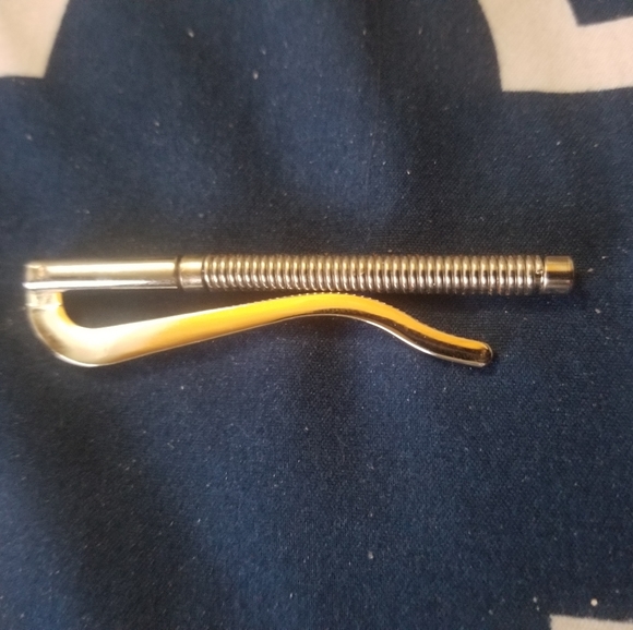 Stainless Tie Clip with Spring - Picture 1 of 5